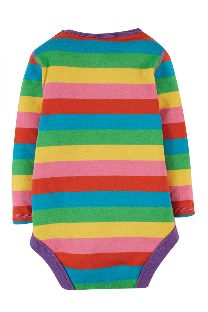 Frugi Body Foxglove Rainbow