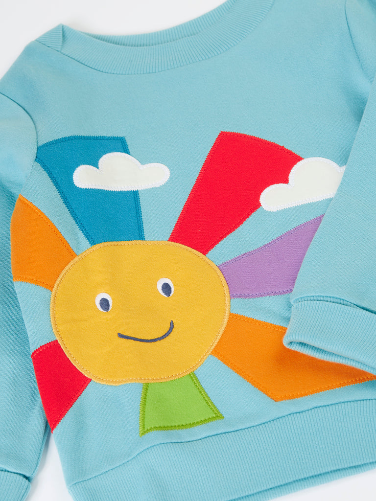 Frugi Easy On Jumper Lichen/Sun
