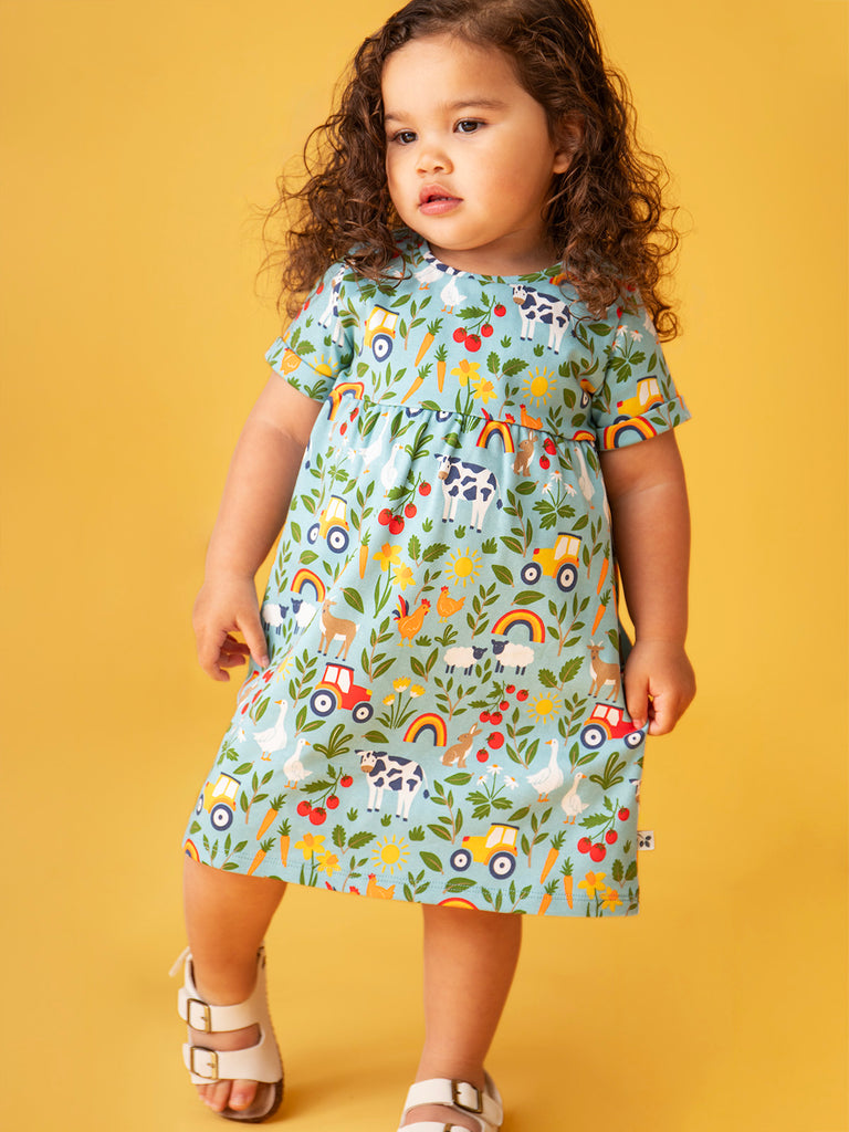 Frugi Tallie Dress On The Farm
