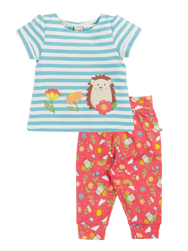 Frugi Wendy Outfit Lichen/Hedgehogs