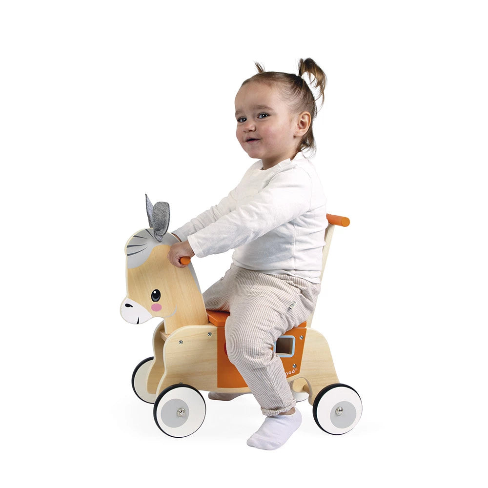 Wooden donkey carrier
