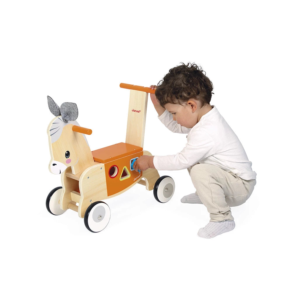 Wooden donkey carrier