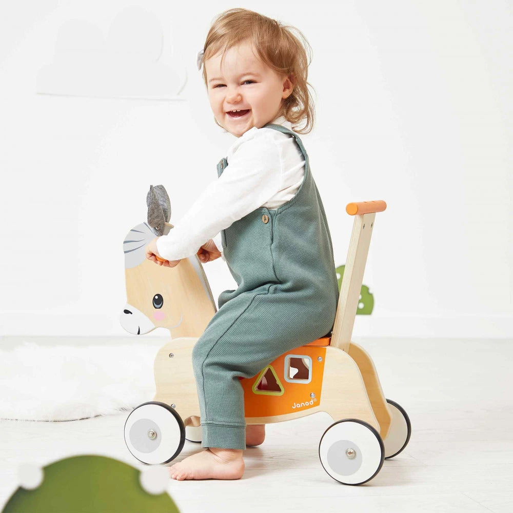 Wooden donkey carrier