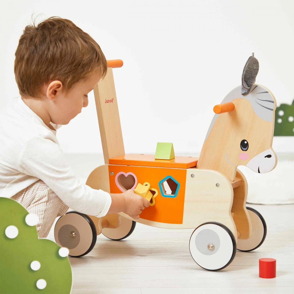 Wooden donkey carrier