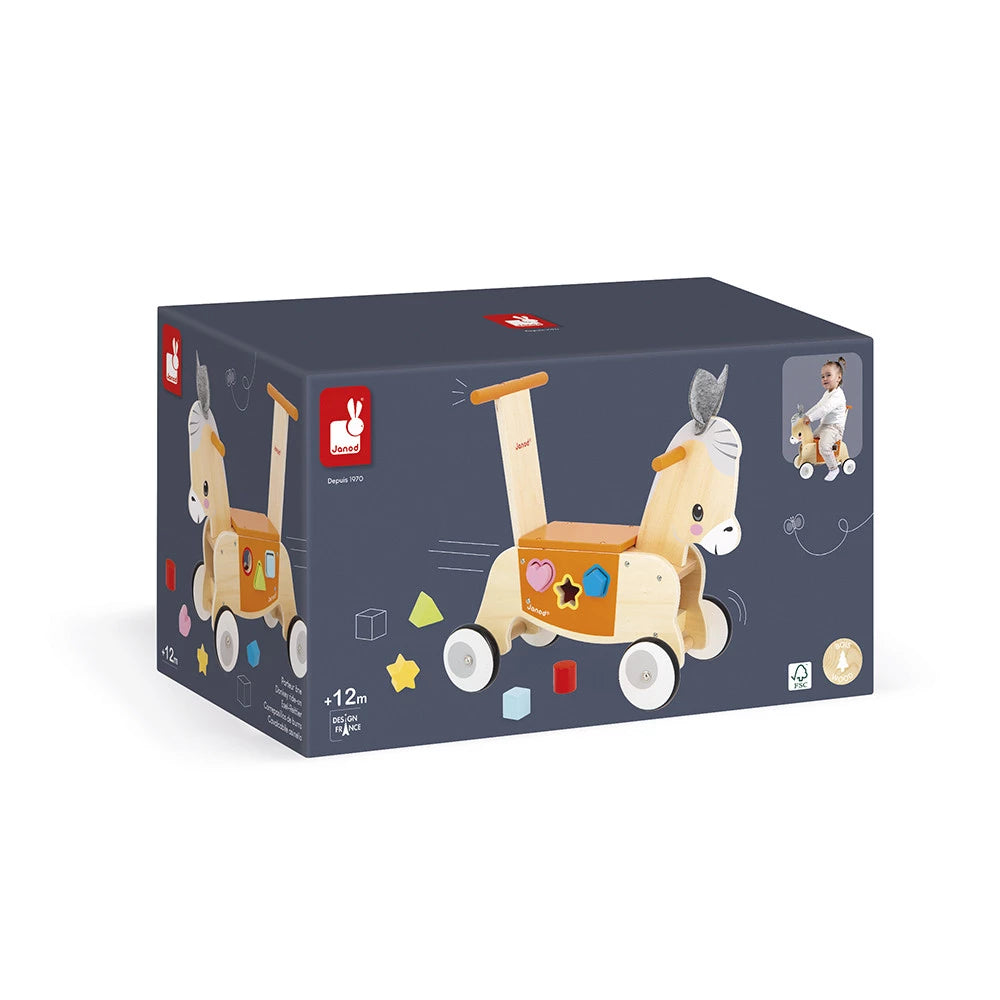 Wooden donkey carrier