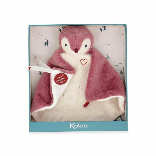 Kaloo Penguin Doudou Pink