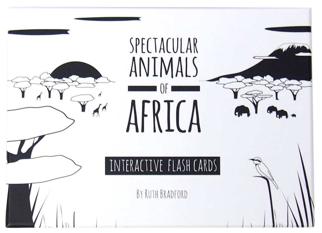 Spectacular Animals of Africa flash cards