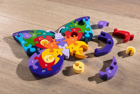Butterfly Alphabet Jigsaw