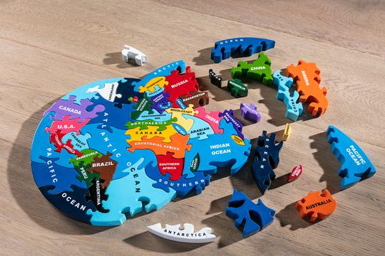 Map of the World Jigsaw