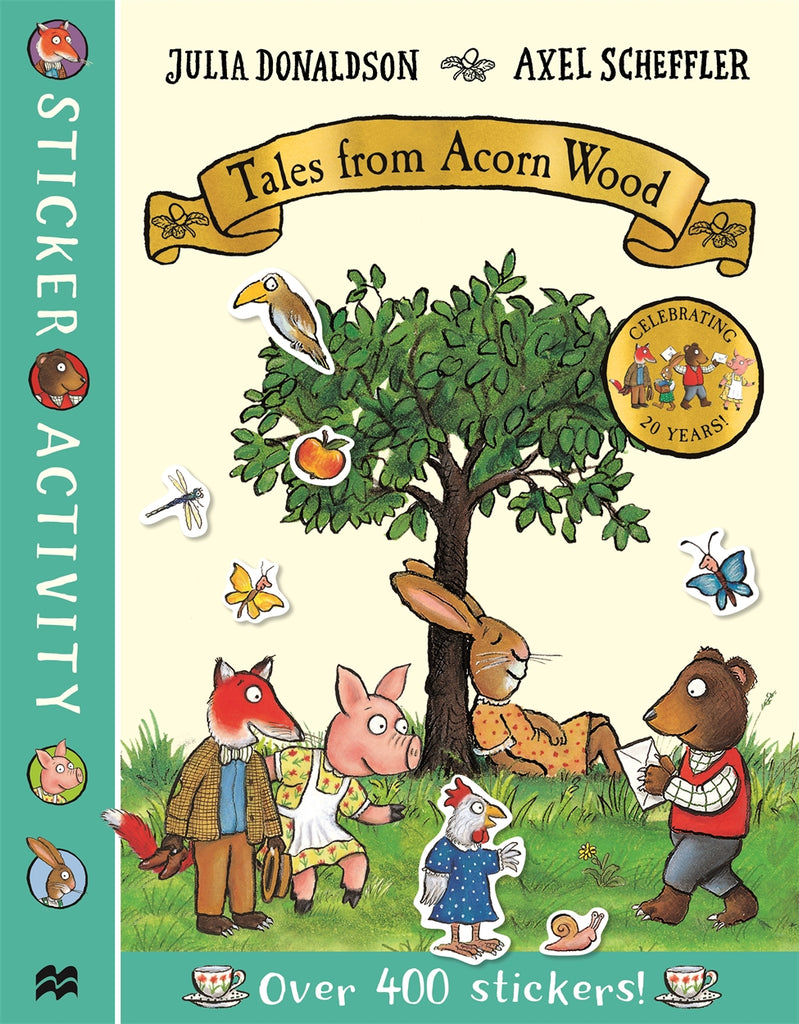 Tales from Acorn wood sticker activity book
