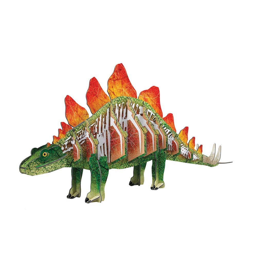 3D Stegosaurus Book & Model
