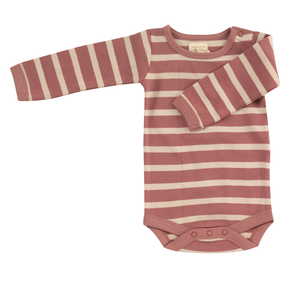 Pigeon Organics Body (Breton Stripe) - Rose/Pumice