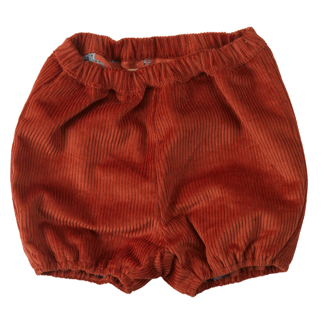 Pigeon Organics Bloomers Cord - Orange (Leopard)