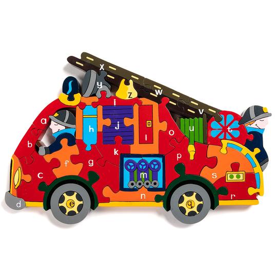 Fire Engine Alphabet  Jigsaw