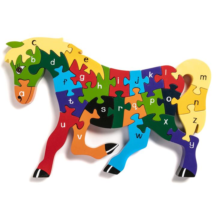 Horse Alphabet Jigsaw