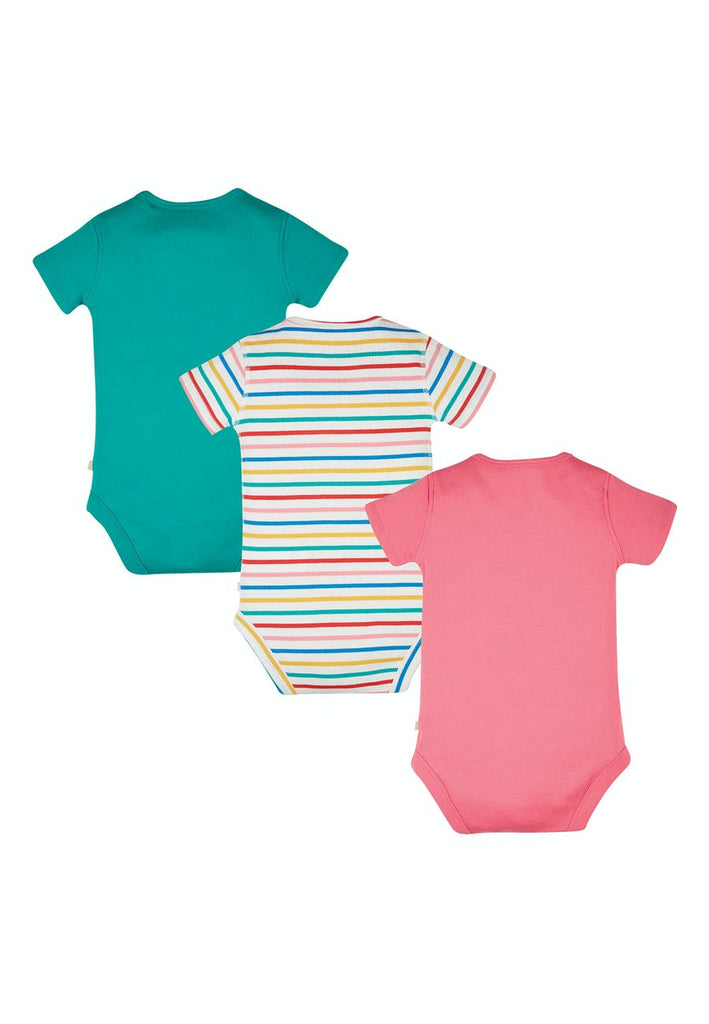 Frugi Super Special 3 Pack Body, Animal Multipack