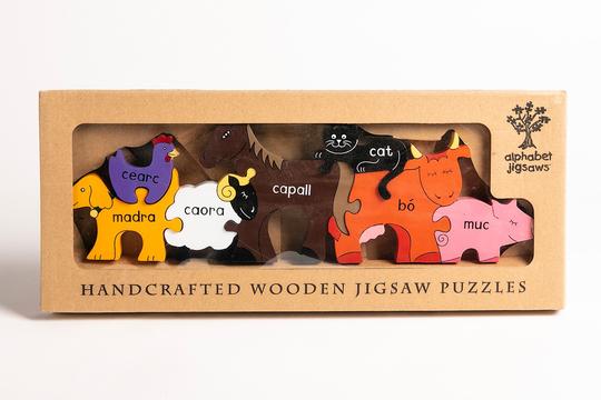 Farm Animal As Gaeilge Jigsaw