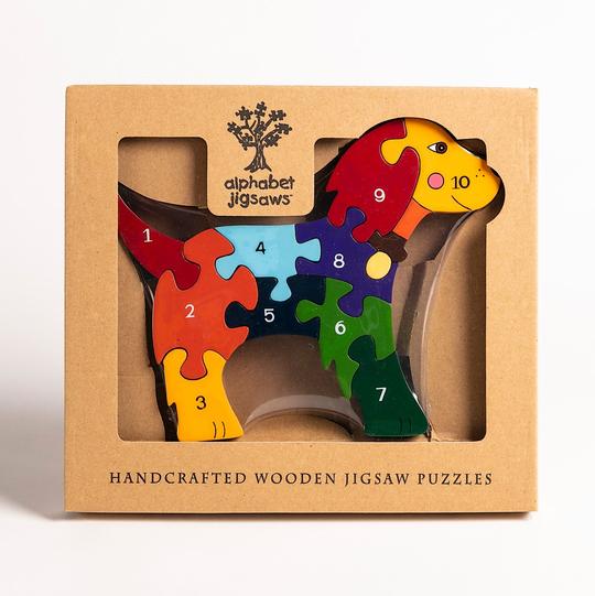 Dog Number Alphabet Jigsaw