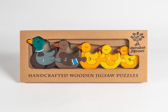 Duck Row Number Jigsaw