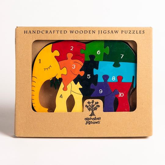 Elephant Number Jigsaw