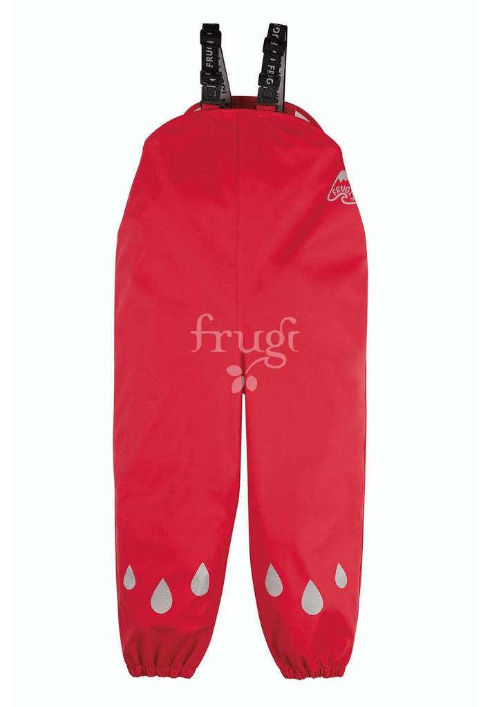 Frugi Puddle Buster Trousers True Red
