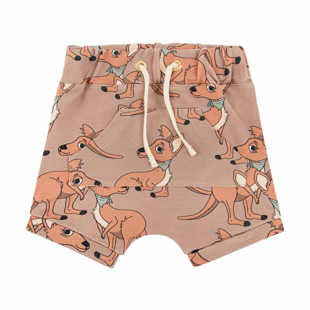 Dear Sophie Cangaroo Brown Shorts