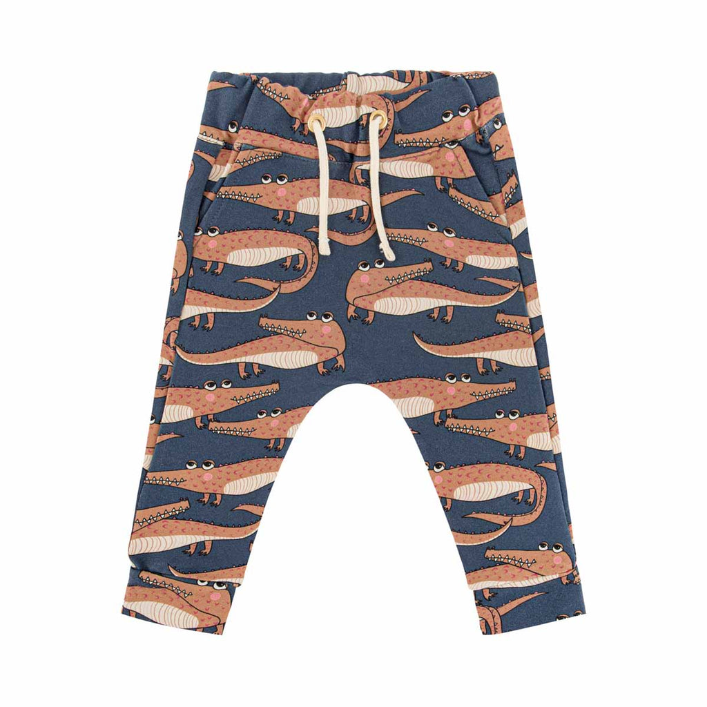 Dear Sophie Crocodile Navy Pants