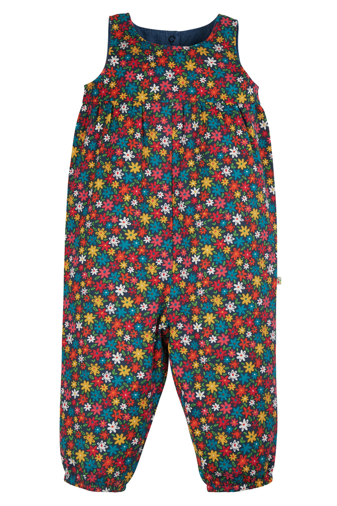 Frugi Fay Reversible Dungaree Daisy Fields/Floral