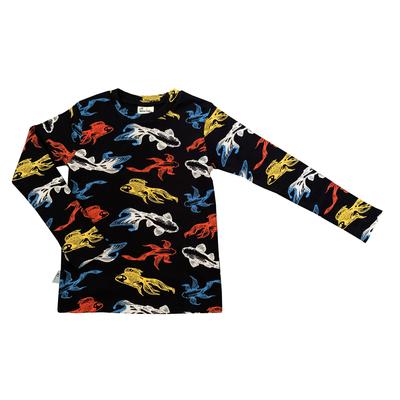 Fauna Kids LS Tee Shirt Top Koi Fish