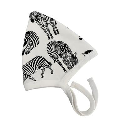 Fauna Kids Zebra Bonnet