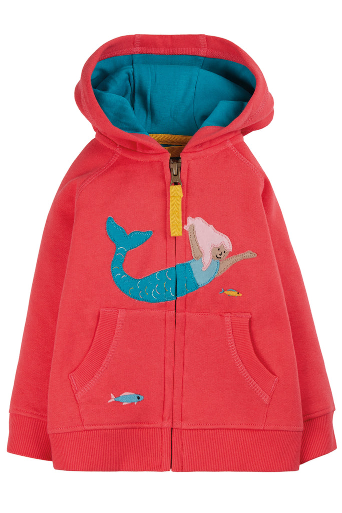 Frugi Hayle Hoody Watermelon/Mermaid