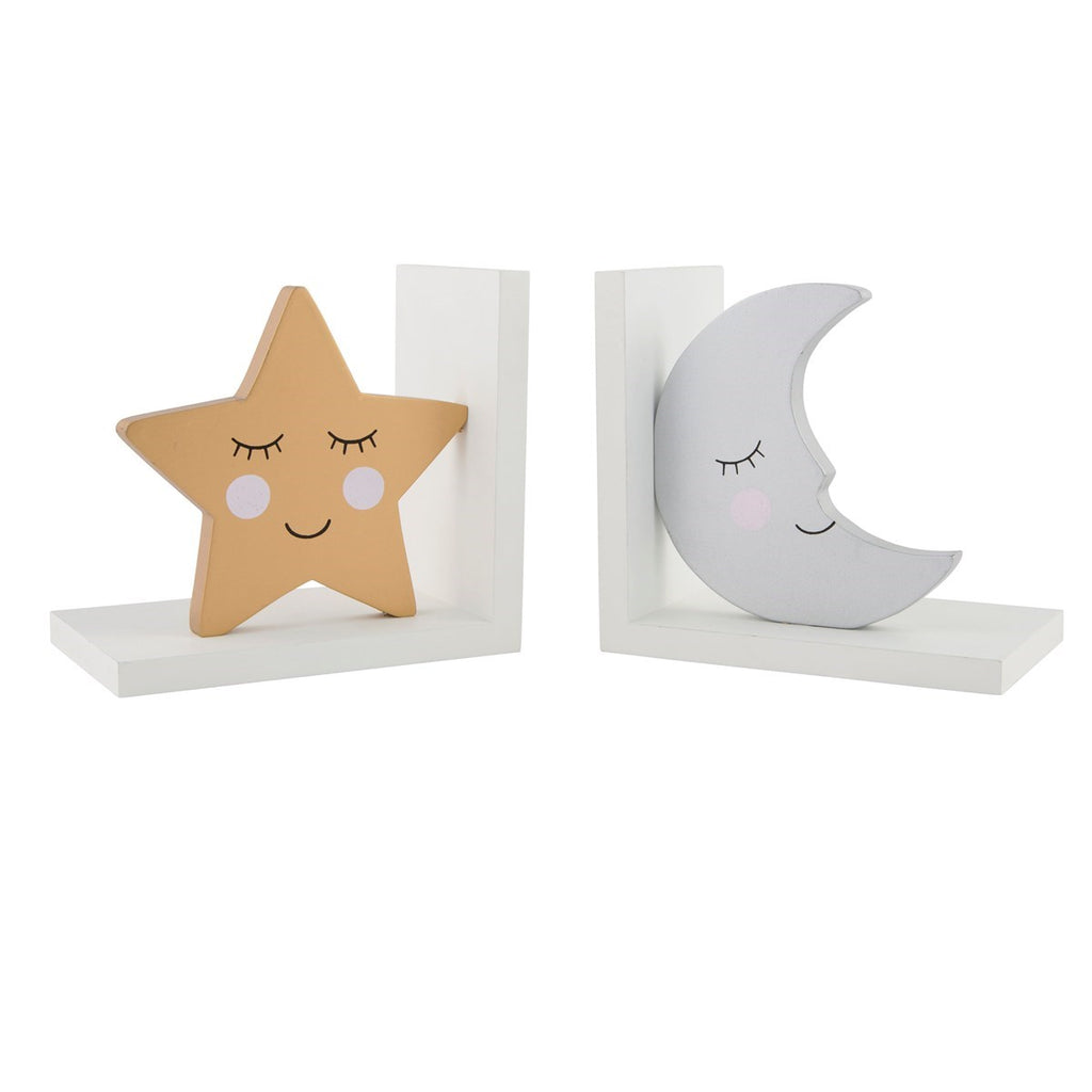Sass and Belle Sweet Dreams Star & Moon Bookends