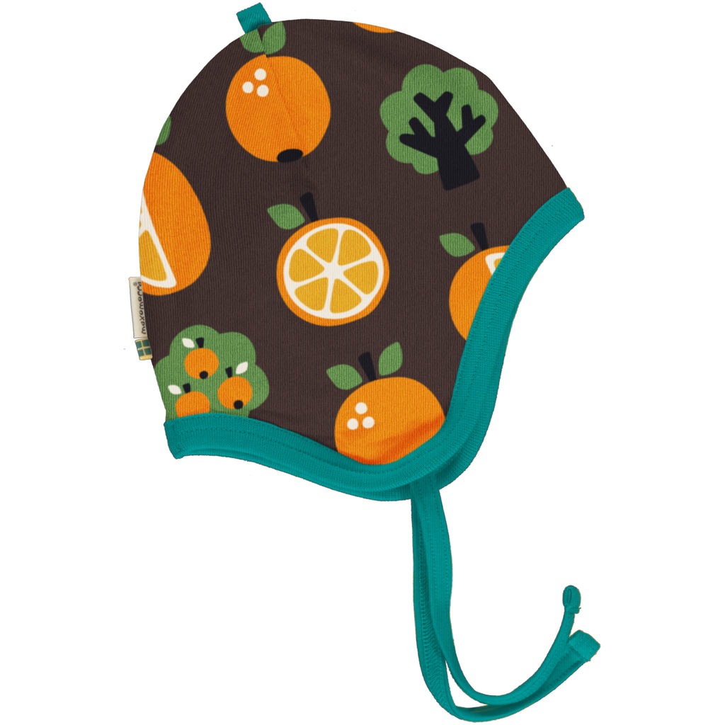 Maxomorra Hat helmet Velour Orange