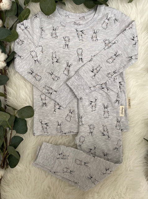 Lil & Izzy Pyjama set LS Sleepy Bunny