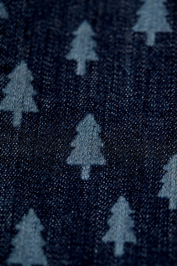 Frugi Jordan Printed Jeans Denim / Forest Trees