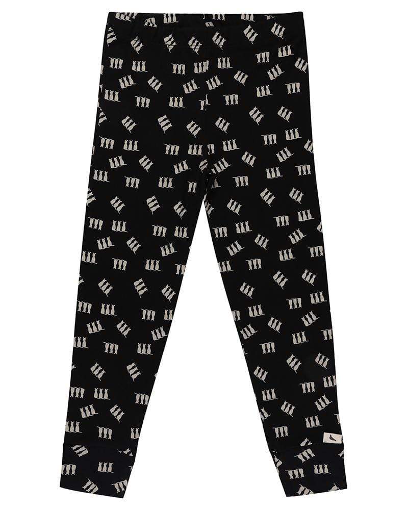 Turtledove London Monochrome 3 Cats Leggings