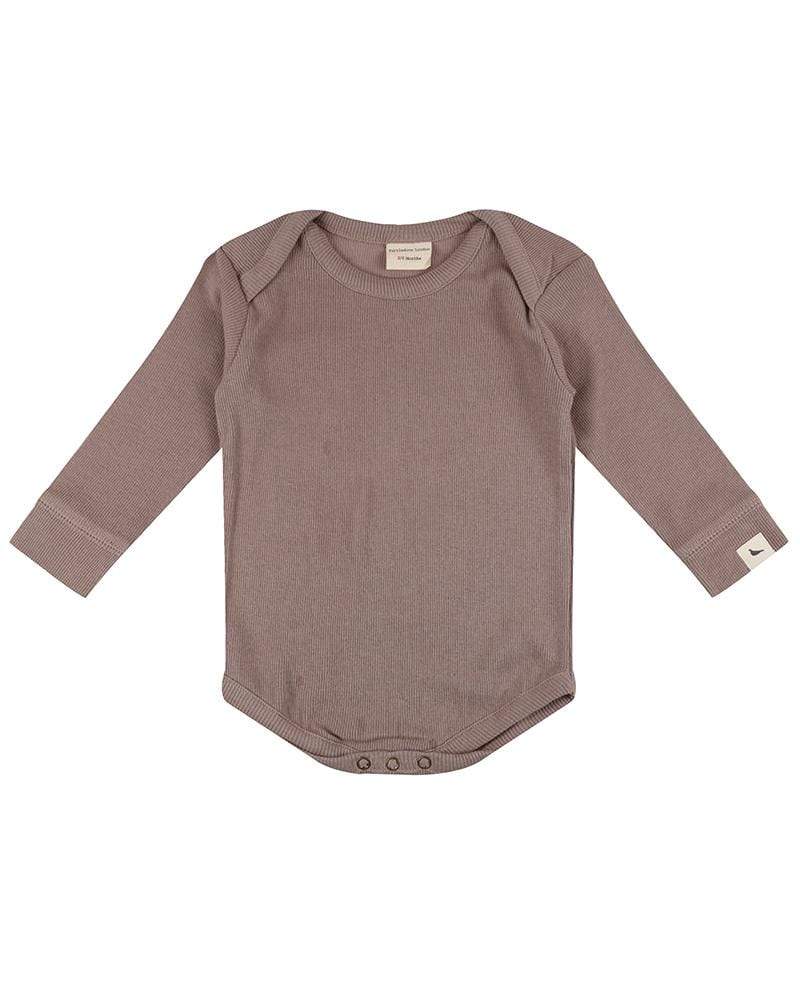 Turtledove London Rib Bodysuit Stone