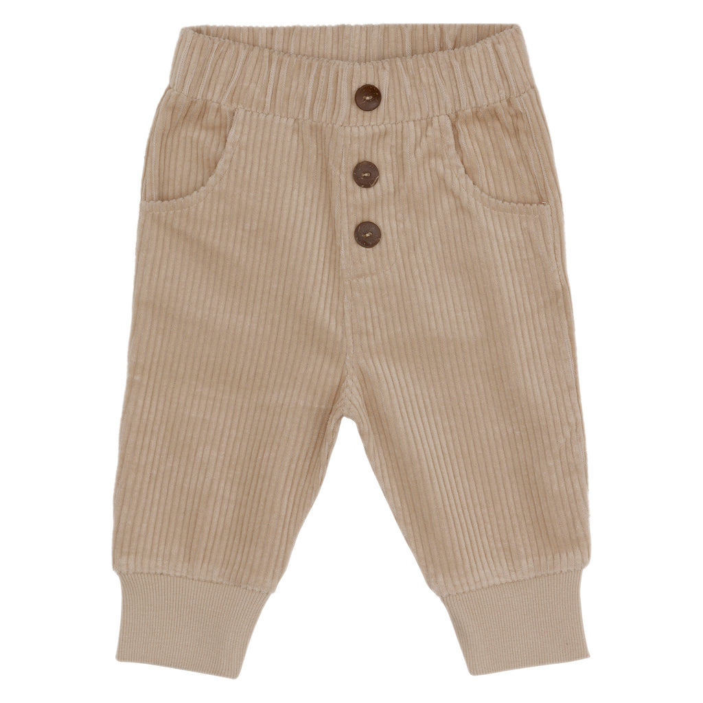 Kidwild Organic Corduroy Pants Almond