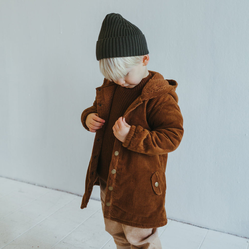Kidwild Organic Corduroy Parka