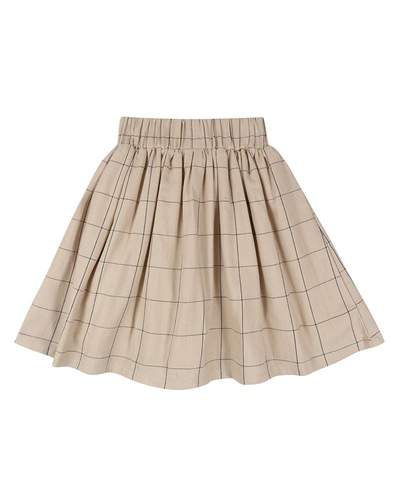 Turtledove London Woven Check Skirt