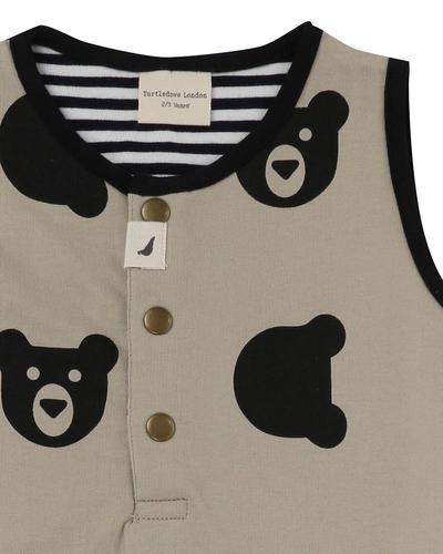 Turtledove London Cub Sweat Dungarees