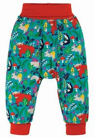 Frugi Parsnip pants woodland critters