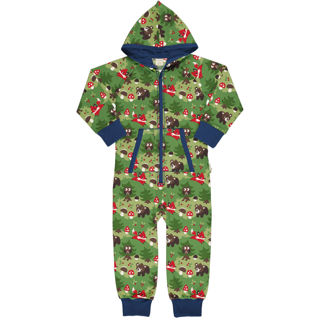 Maxomorra Onepiece Sweat Forest