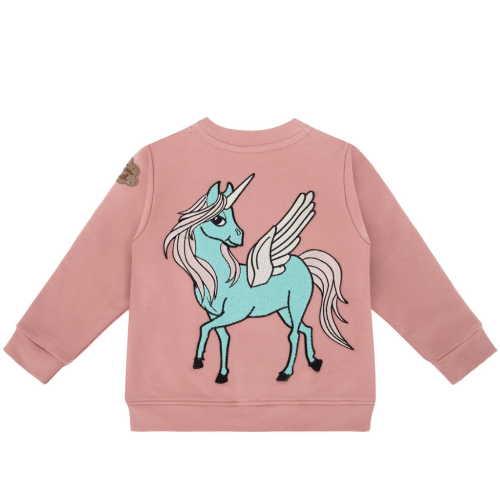 Dear Sophie Pegasus Pink Bomber Jacket