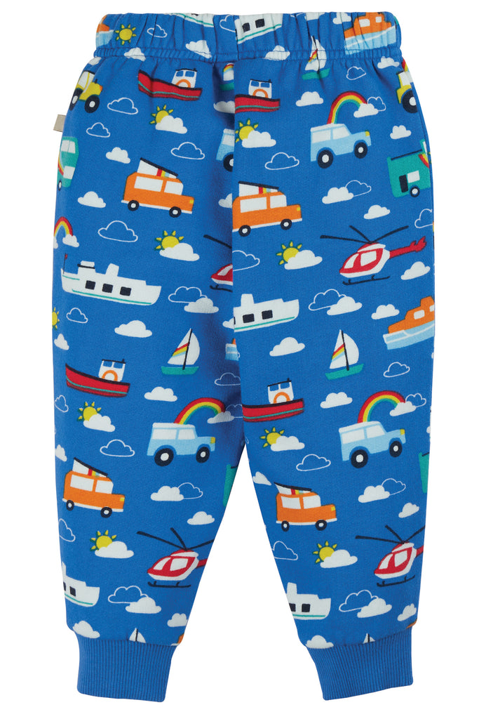 Frugi Snuggle Crawlers Cobalt Land Sea Sky