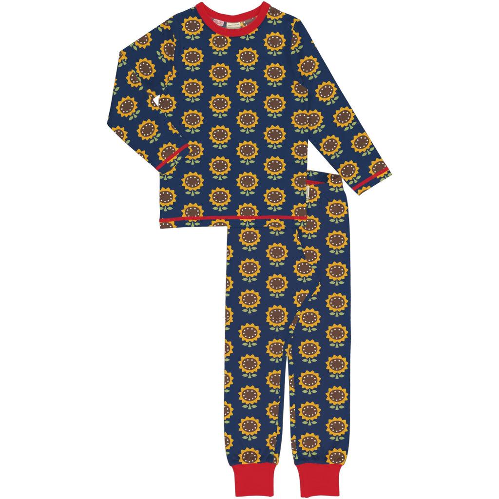Maxomorra  Pyjama Set LS Sunflower