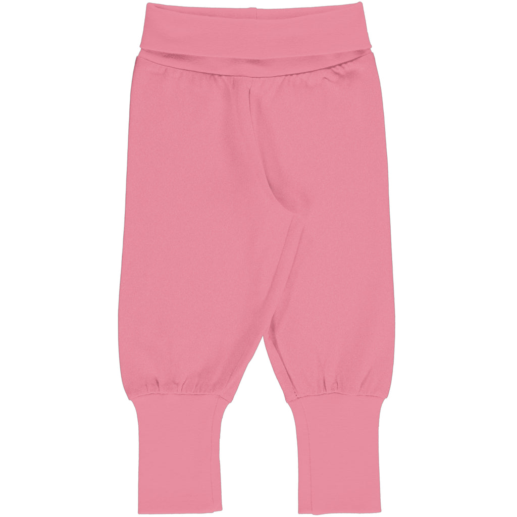 Meyadey Pants Rib Solid Sea Pink
