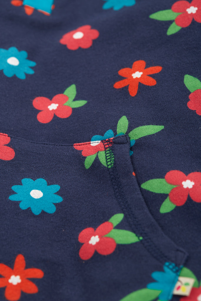 Frugi Snuggle Fleece Indigo Bloom