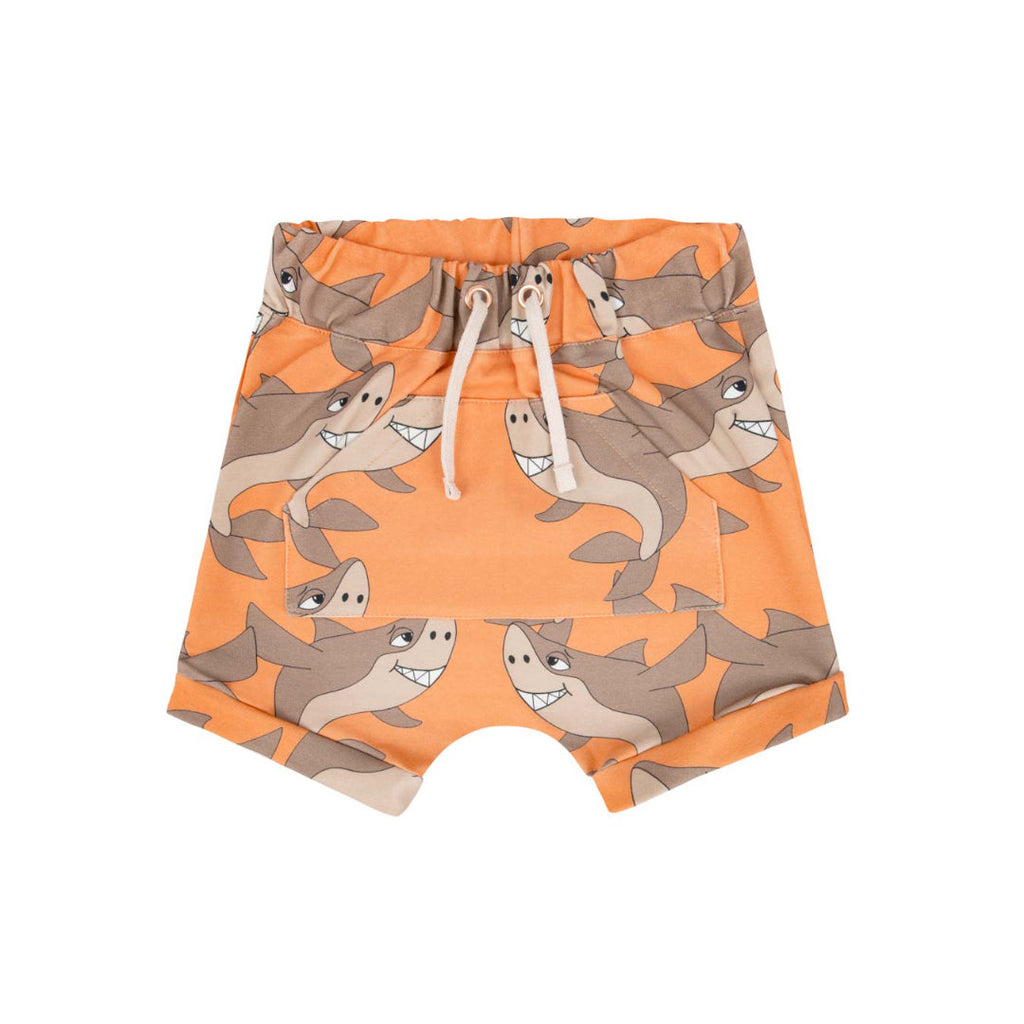 Dear Sophie Shark Orange Shorts