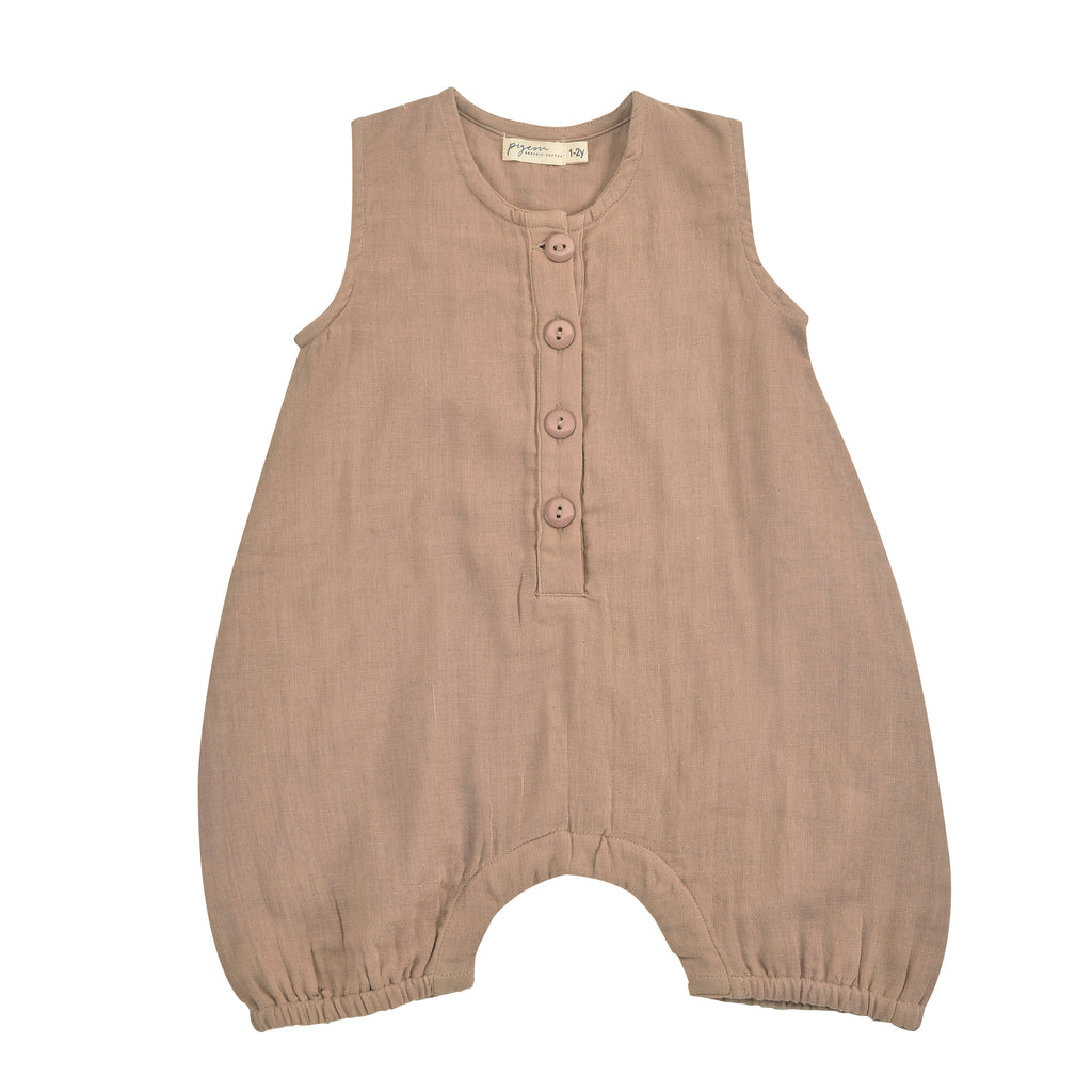 Baby All In One (Muslin), Taupe